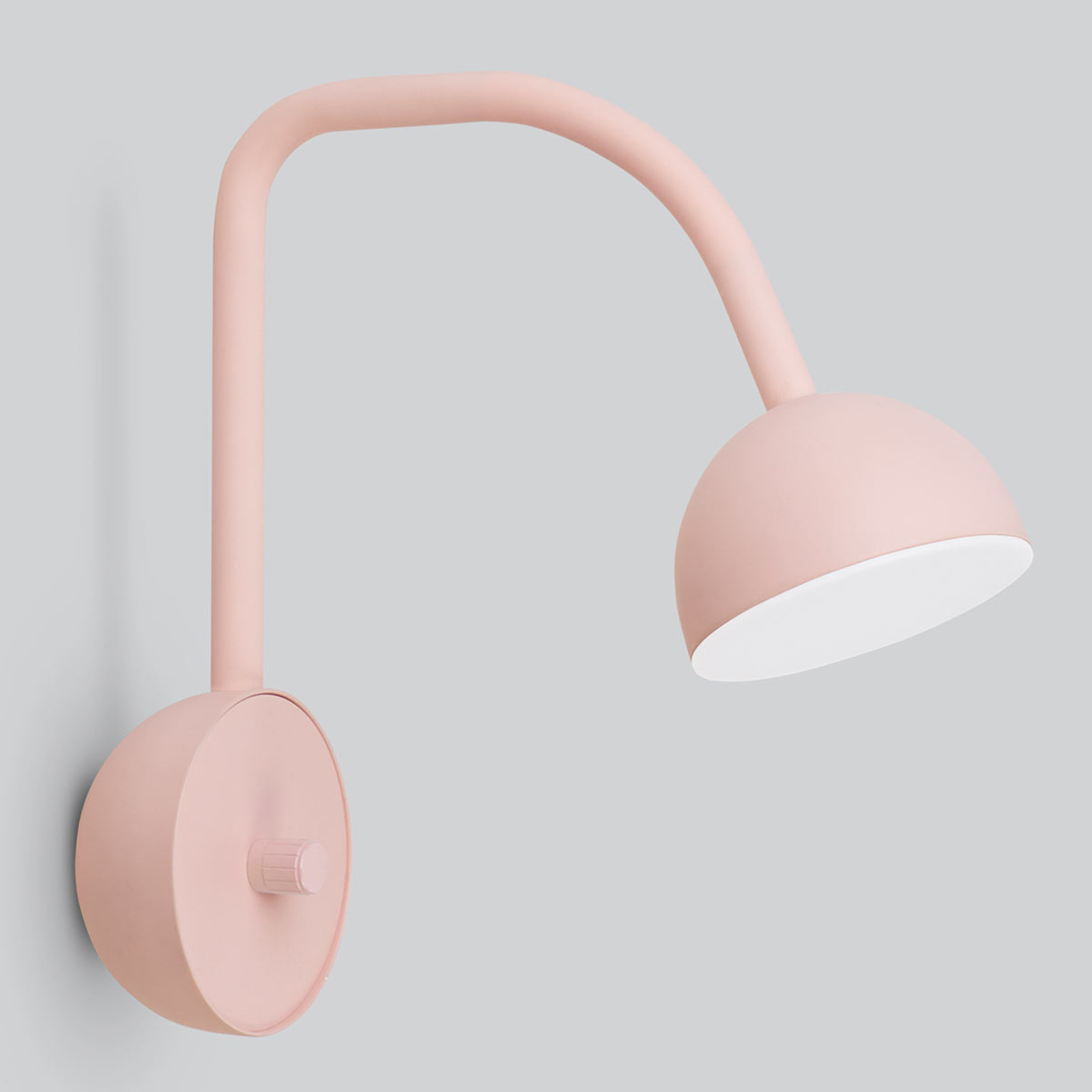 Northern Blush – vaaleanpunainen LED-seinävalaisin
