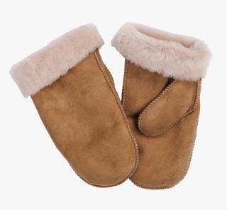 Wooly villalapaset ruskea