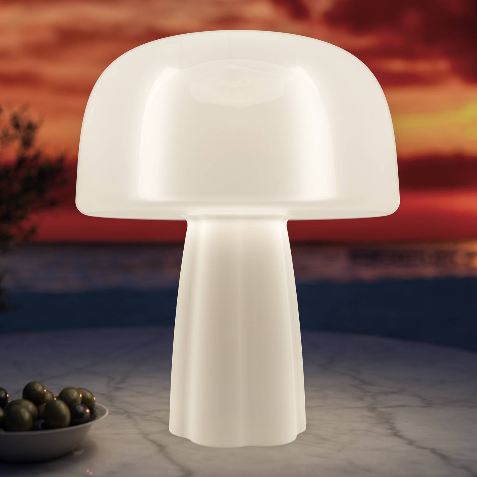 Design-LED-valaisin The BOLETI lamp™, aurinko