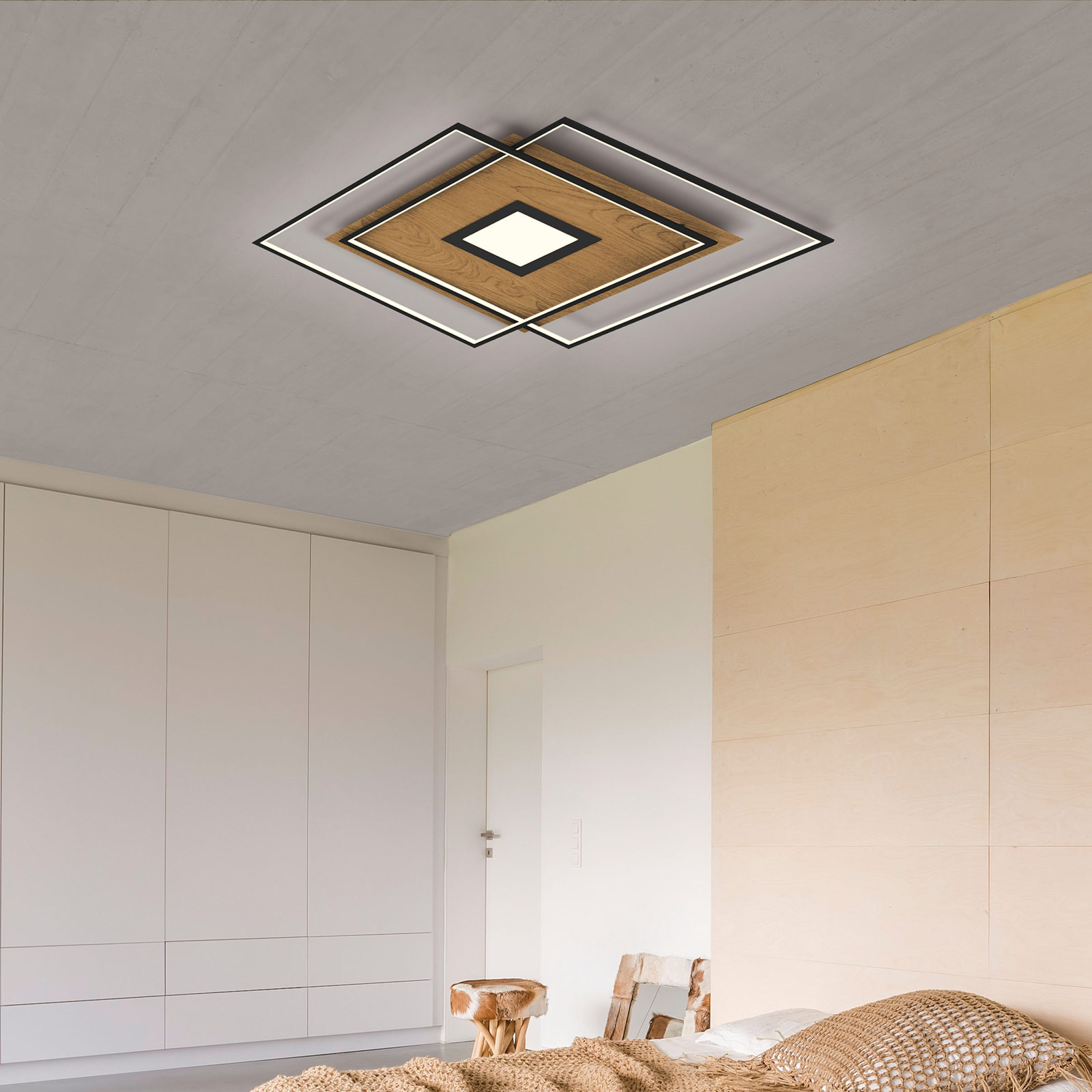 Paul Neuhaus Q-AMIRA LED-riippuvalaisin puukoriste
