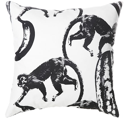 Funky Monkey Musta tyyny - 2-pakkaus, 60x60
