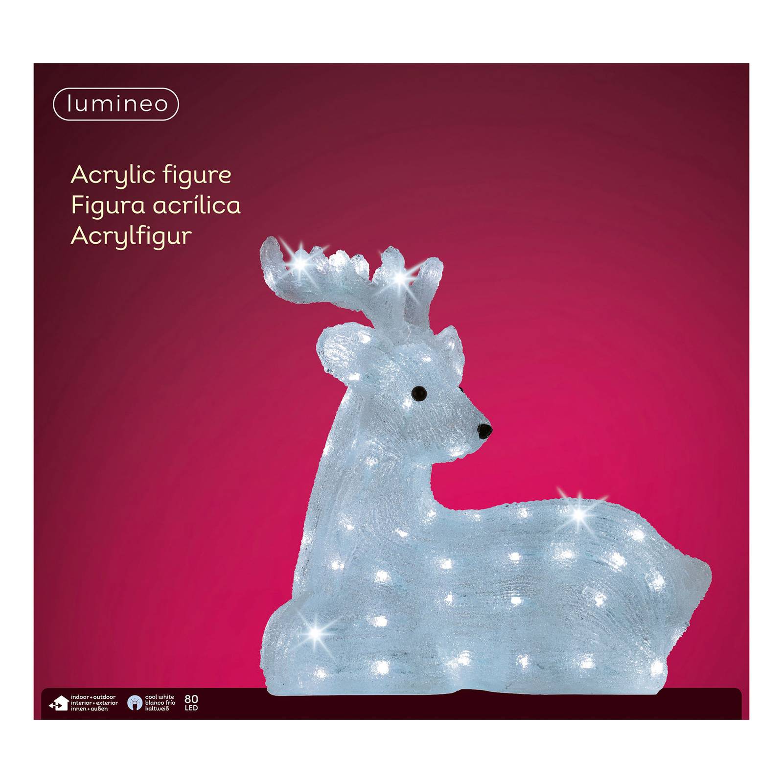 LED-koriste Saksanhirvi, makaava