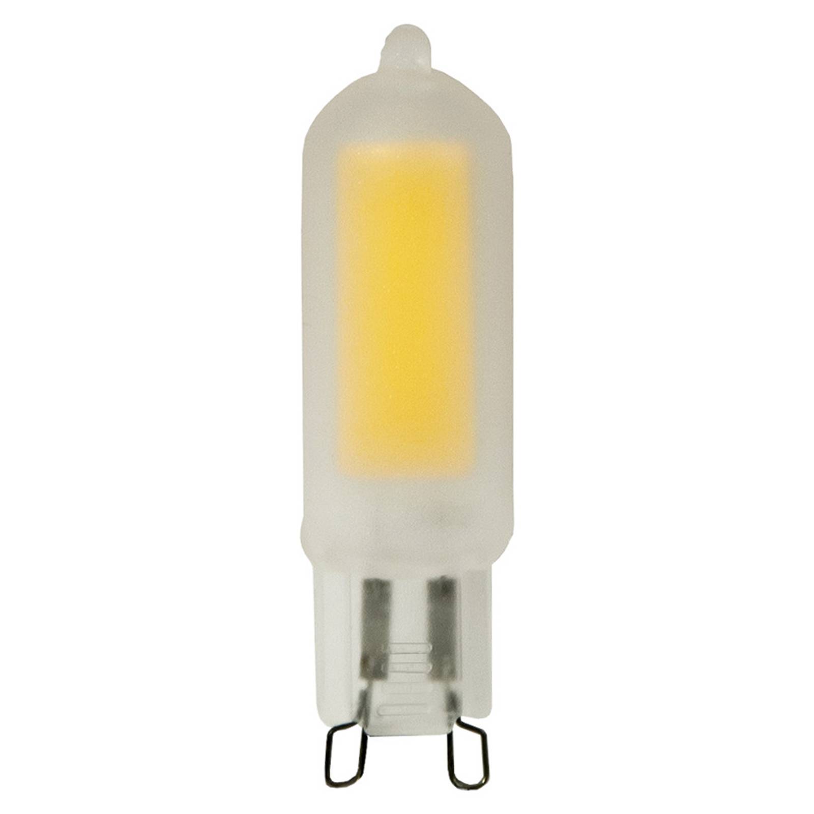 Kaksikantainen LED-lamppu G9 3W 2 700 K matt