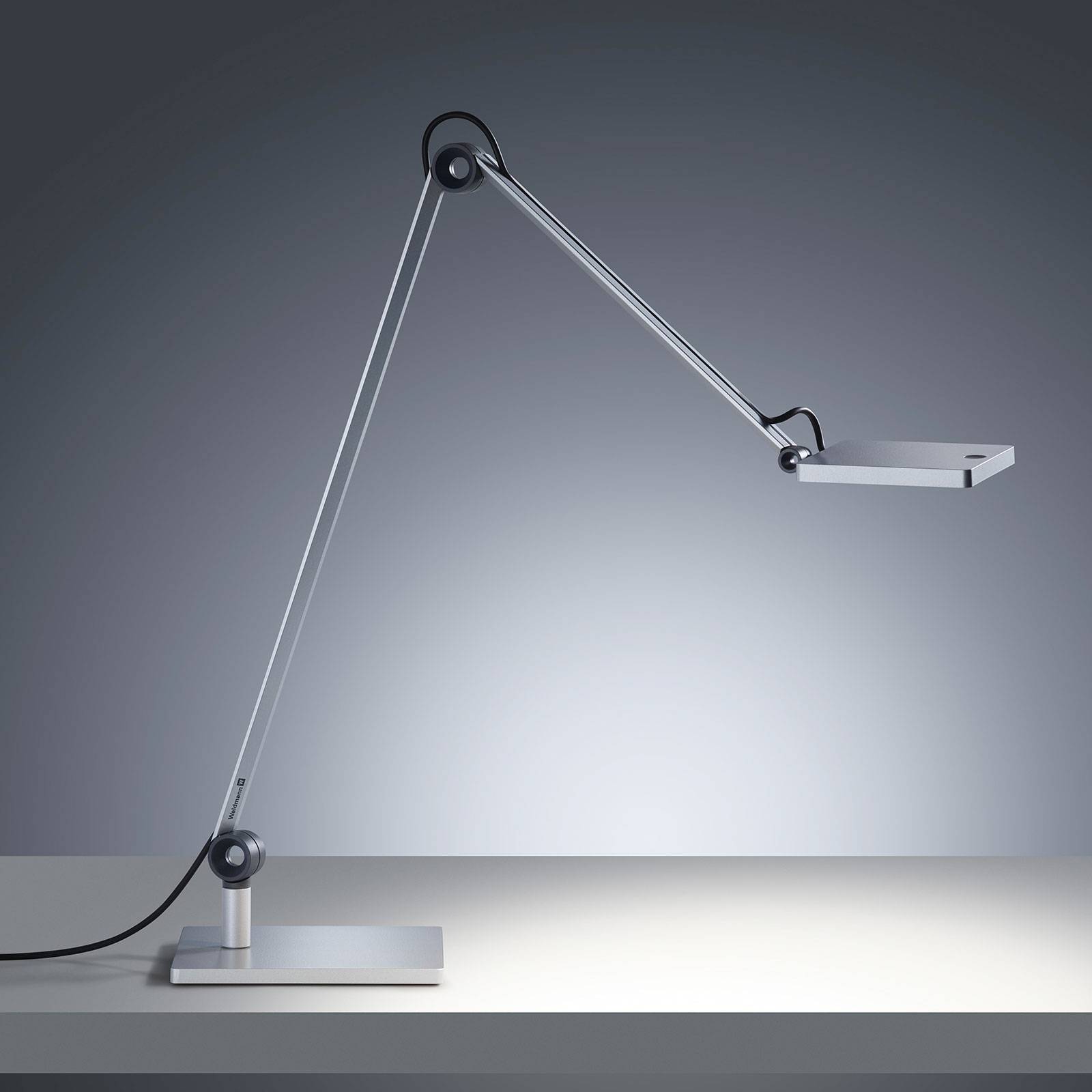 LED-pöytälamppu PARA.MI FTL 108 R hopea 930