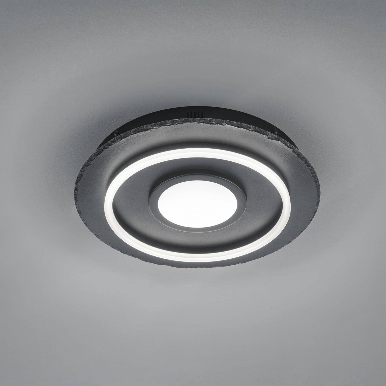 LED-kattolamppu Corbie pyöreä, kosketushimmennin