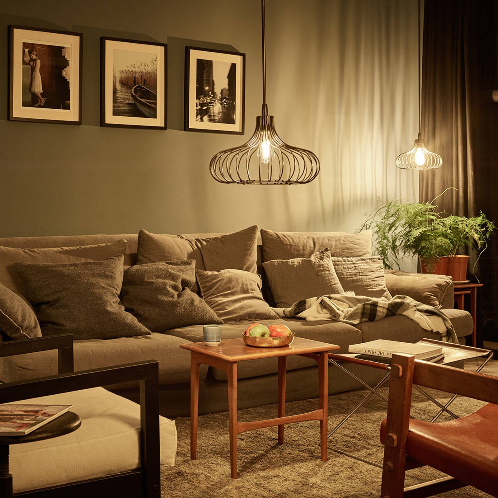Philips LED-lamppu E14 P45 3,4W kirkas WarmGlow