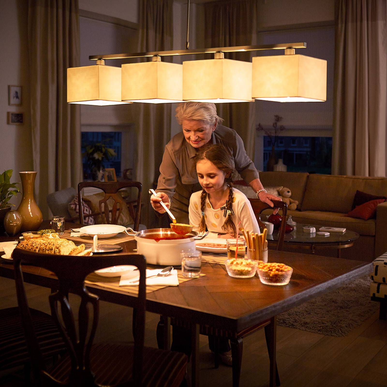 Philips SceneSwitch E14 LED-kynttilä 4,3W Filament