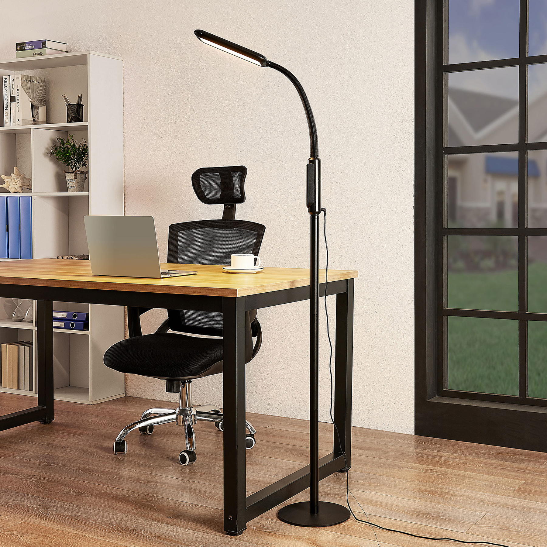Arcchio Heimo -LED-lattiavalaisin, himmennys, CCT