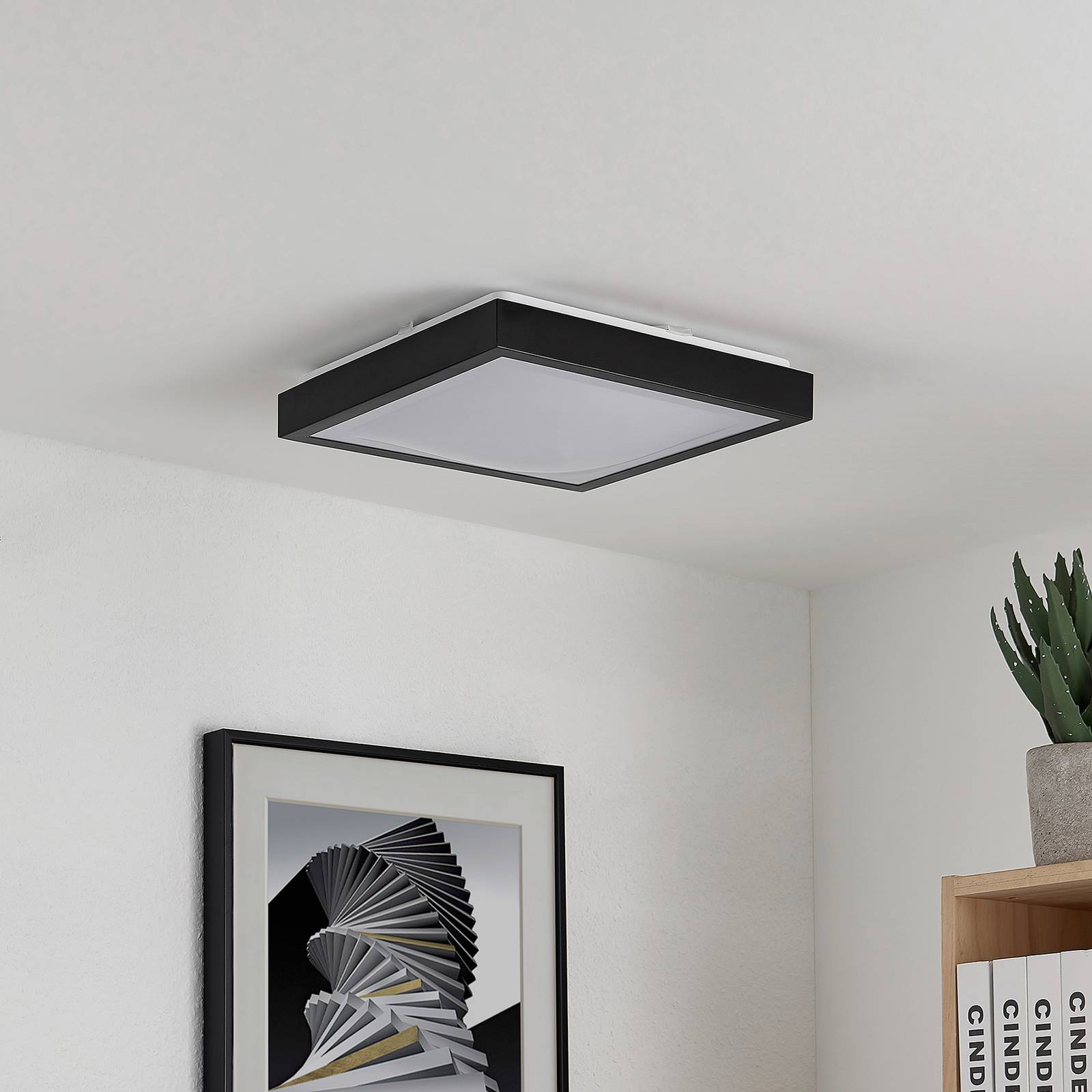 Lindby Atilio -LED-kattovalaisin, 32 cm