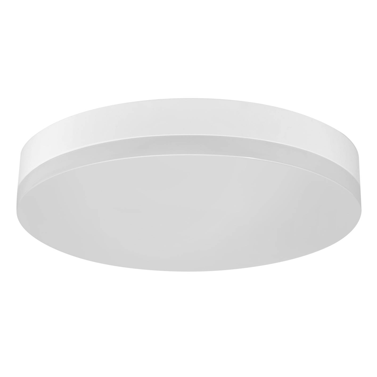 LED-kattovalaisin Office Round IP44 lämmin valk.