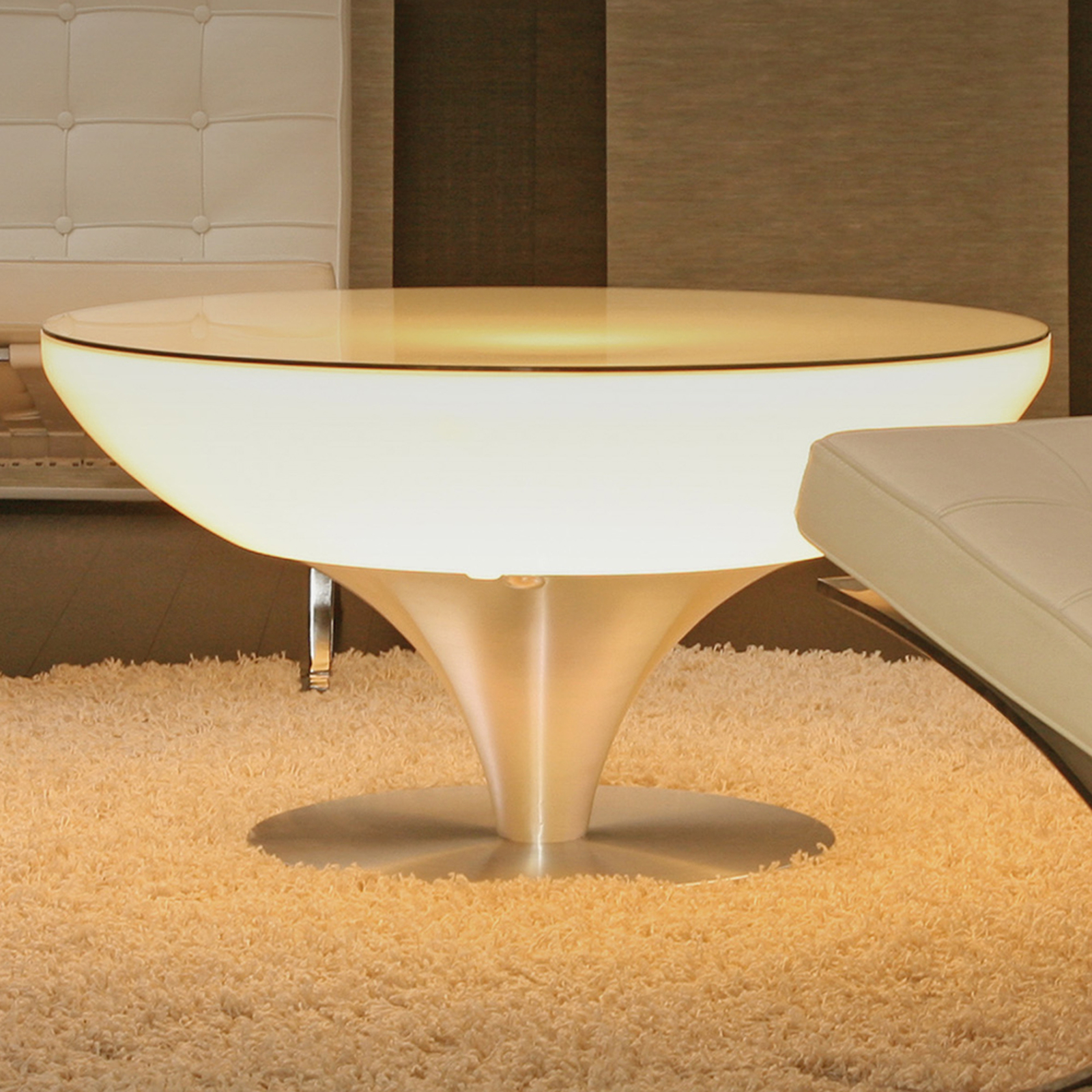 Ohjattava pöytä Lounge LED Pro Accu 45 cm