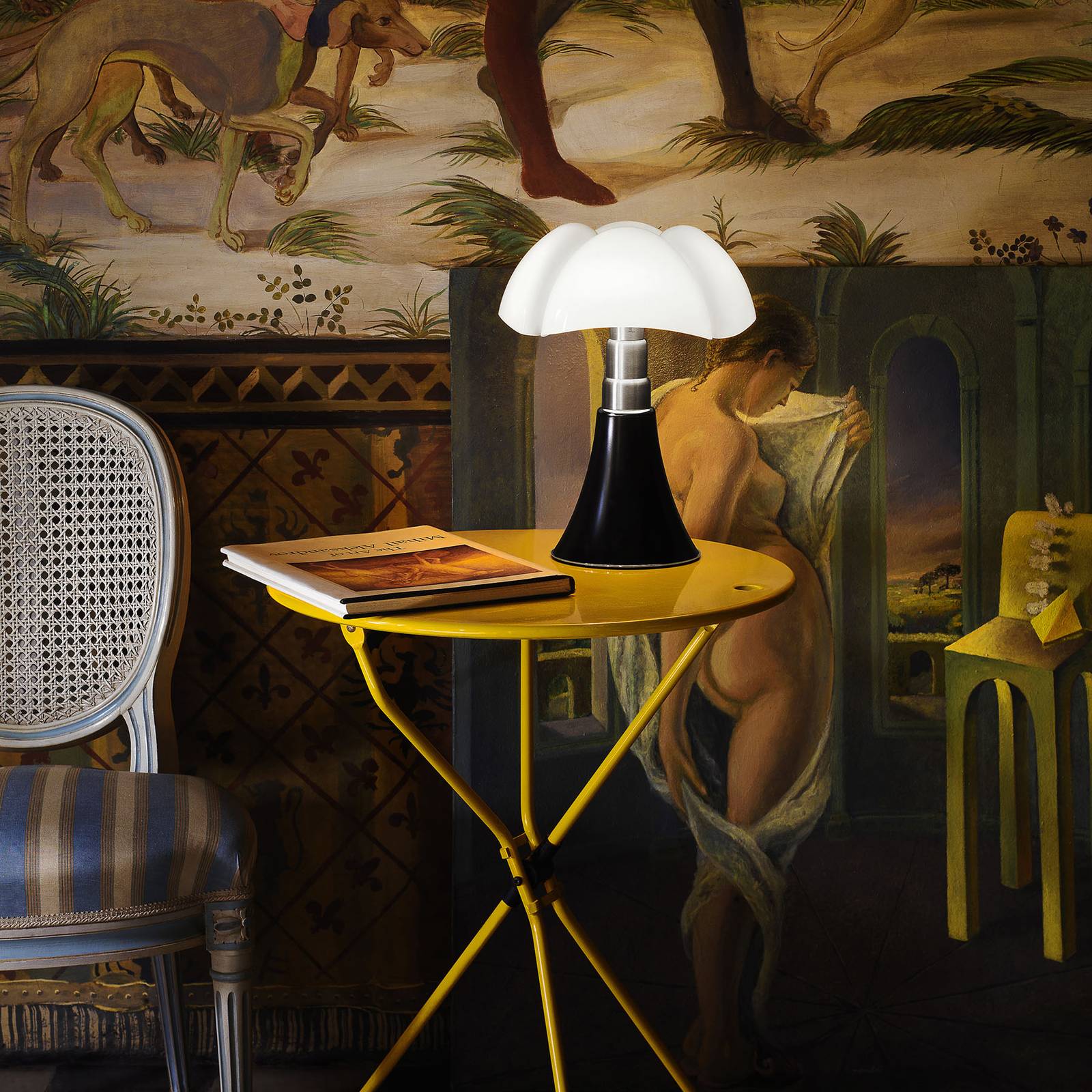 Martinelli Luce Minipipistrello USB/touch, ruskea