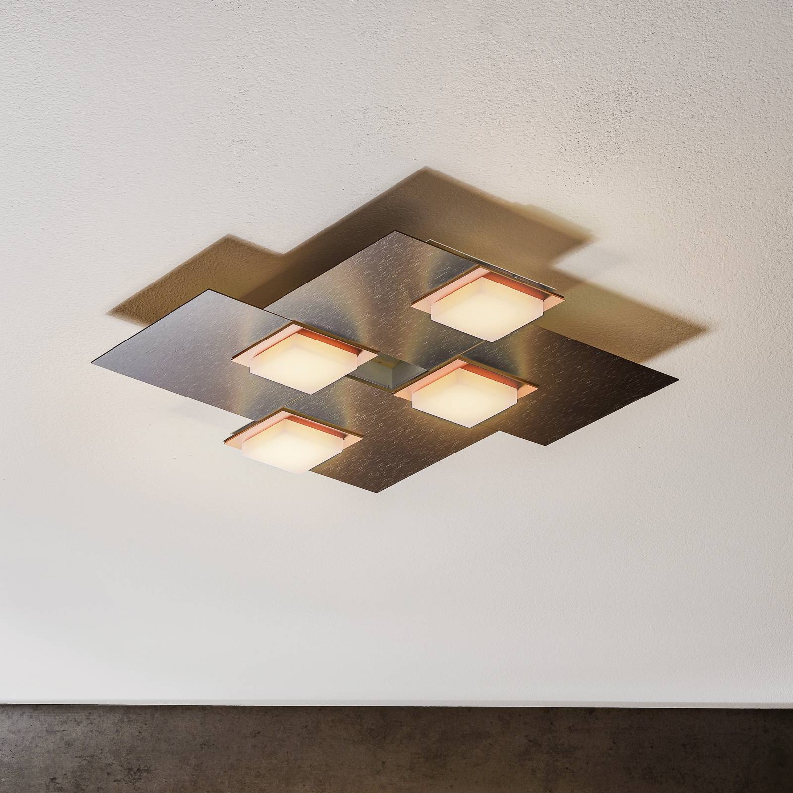 BANKAMP Quadro LED-kattovalaisin 32W antrasiitti