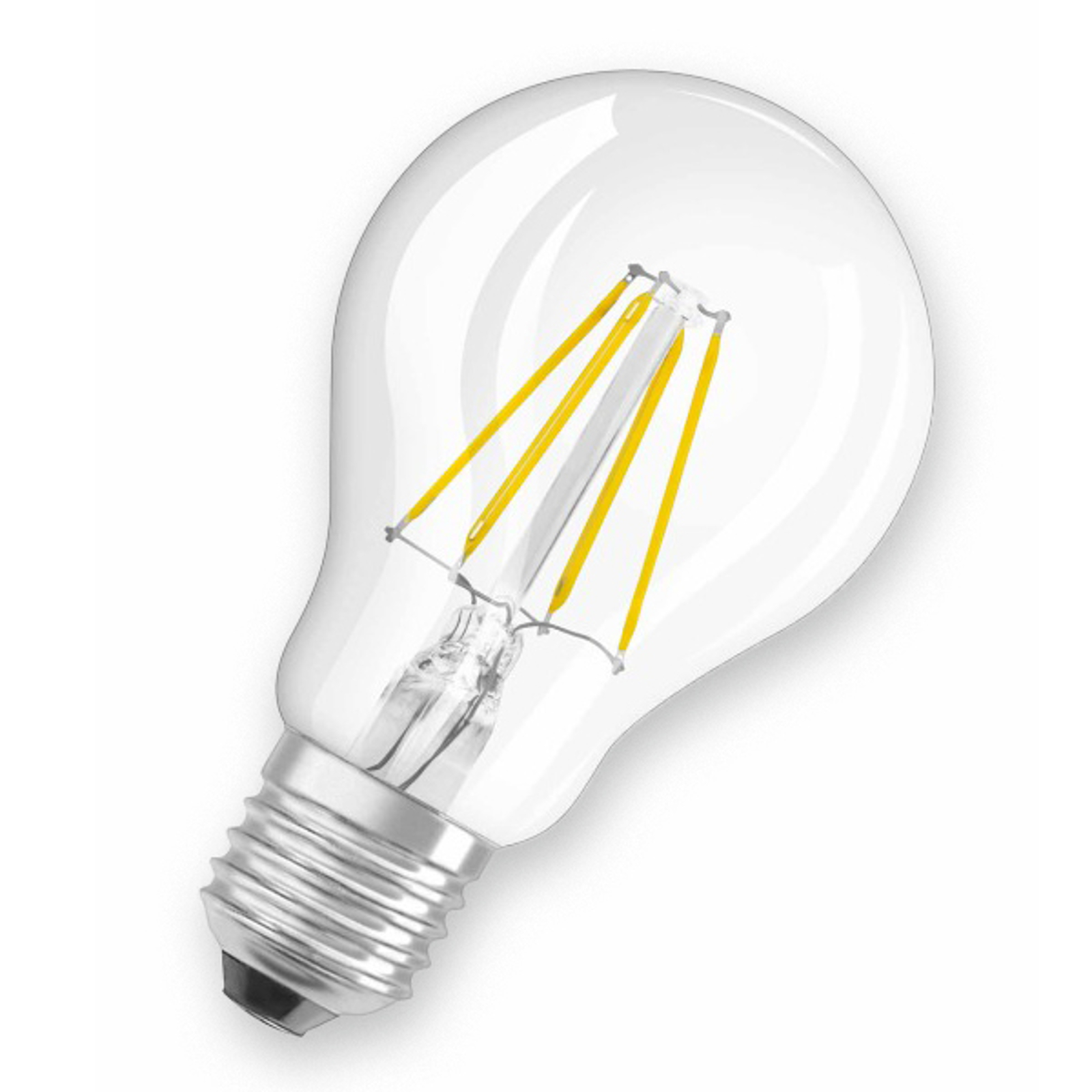 E27 7W 827 LED-lamppu, kirkas