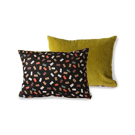 DORIS Printed/rib Tyyny Flakes 30 x 40 cm