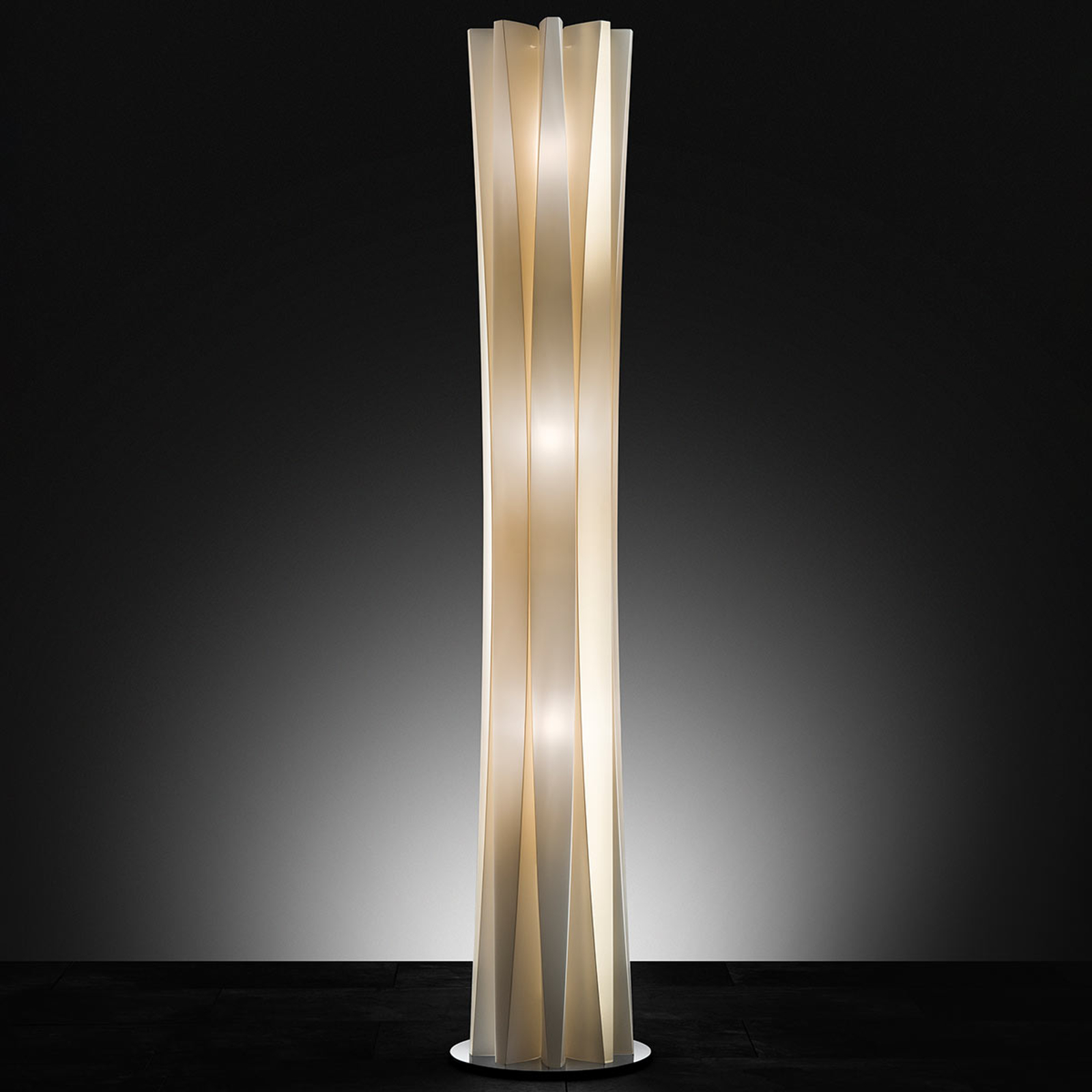 Slamp Bach lattiavalaisin korkeus 161 cm kulta