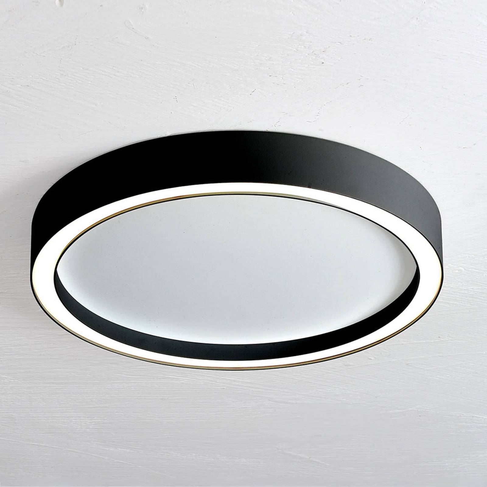 Bopp Aura LED-kattolamppu Ø 40 cm musta