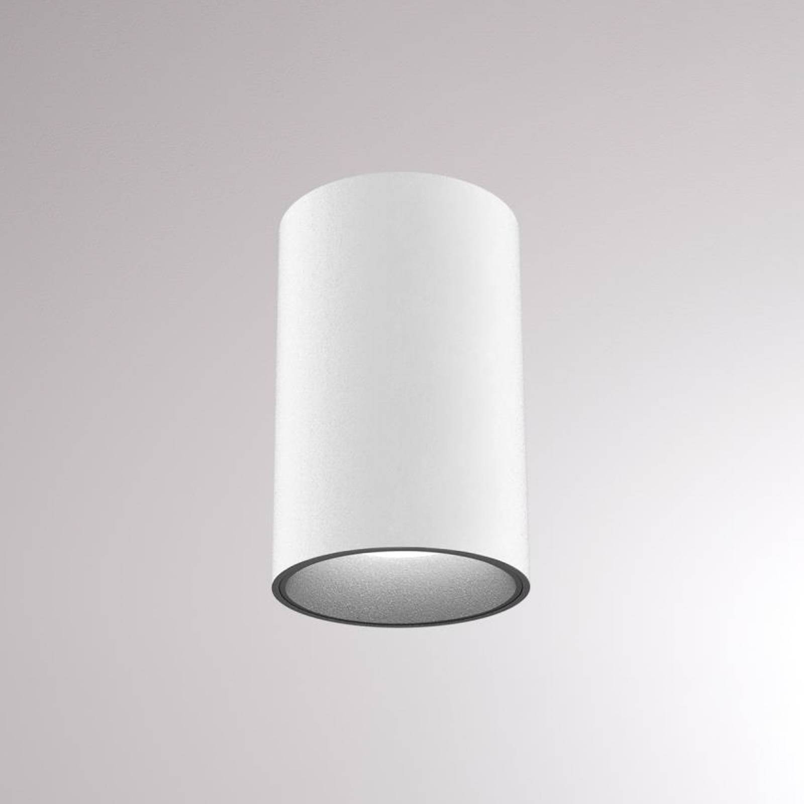 LOUM Atus Round -LED-kattovalaisin, valkoinen