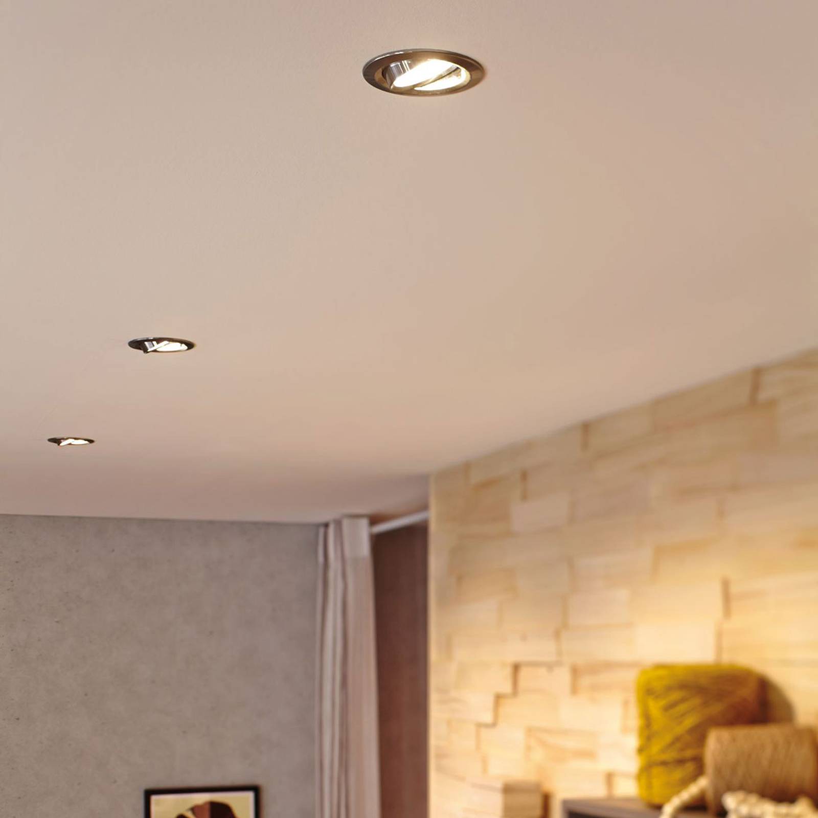Paulmann-LED-heijastin GU10 4W 2700K alumiini 3kpl