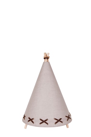 Pöytävalaisin Tipi beige