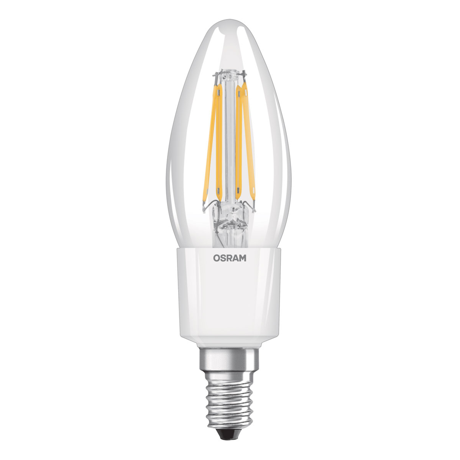 OSRAM-LED-kynttilälamppu E14 6W Classic B 2 700 K
