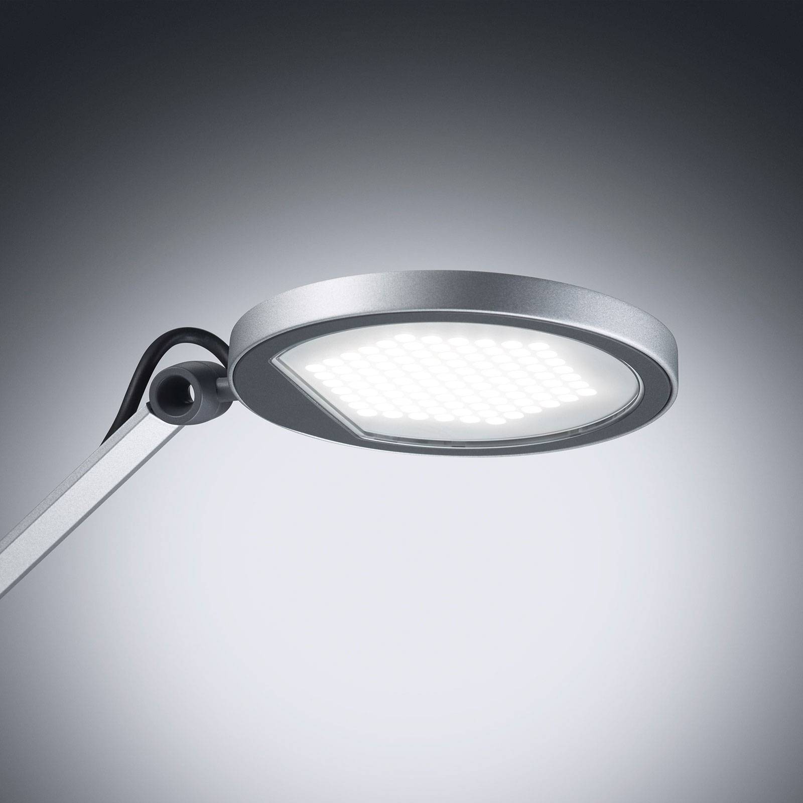 LED-pöytälamppu PARA.MI FTL 102 R hopea 930