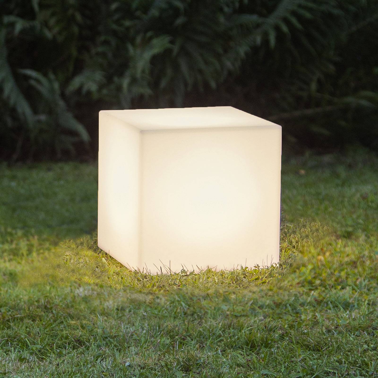 Terassivalaisin Gardenlight, kuutio, 30 cm