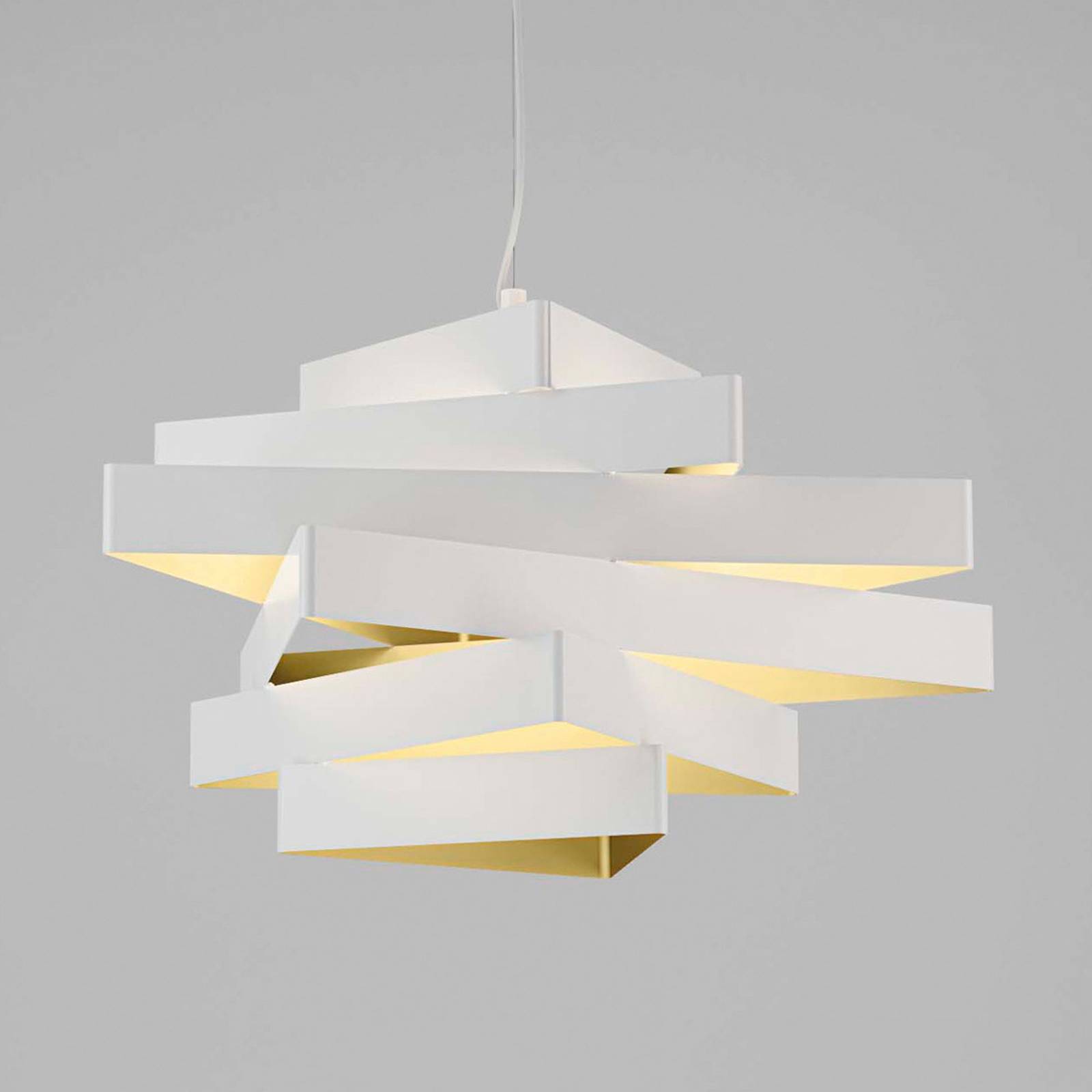 Kuudesta kolmiosta muodostuva riippuvalaisin Miles