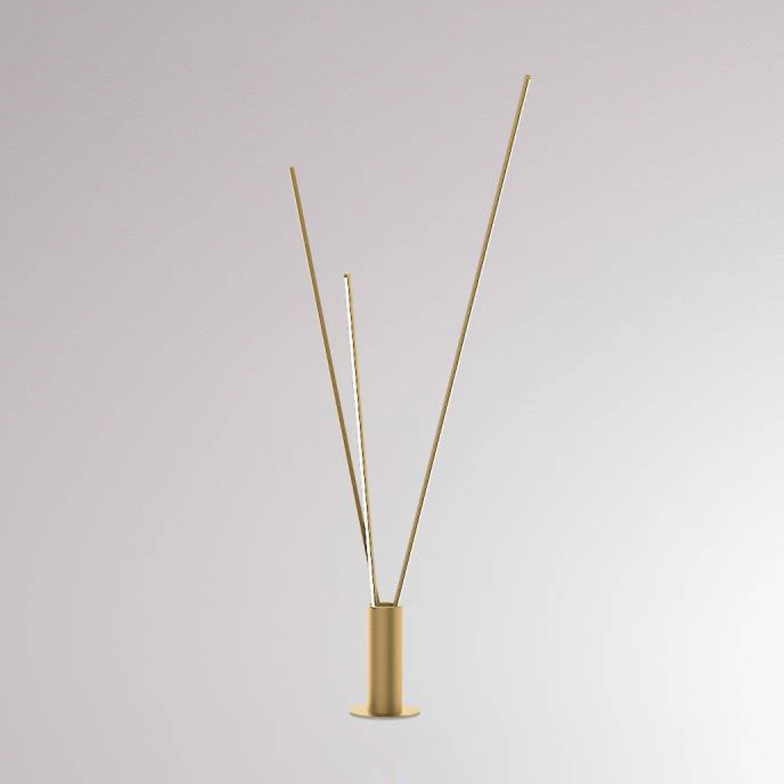 LOUM Trepole -LED-lattiavalo, kulta