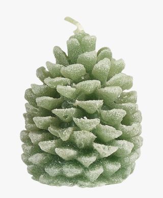 Pinecone koristekynttilä vihreä