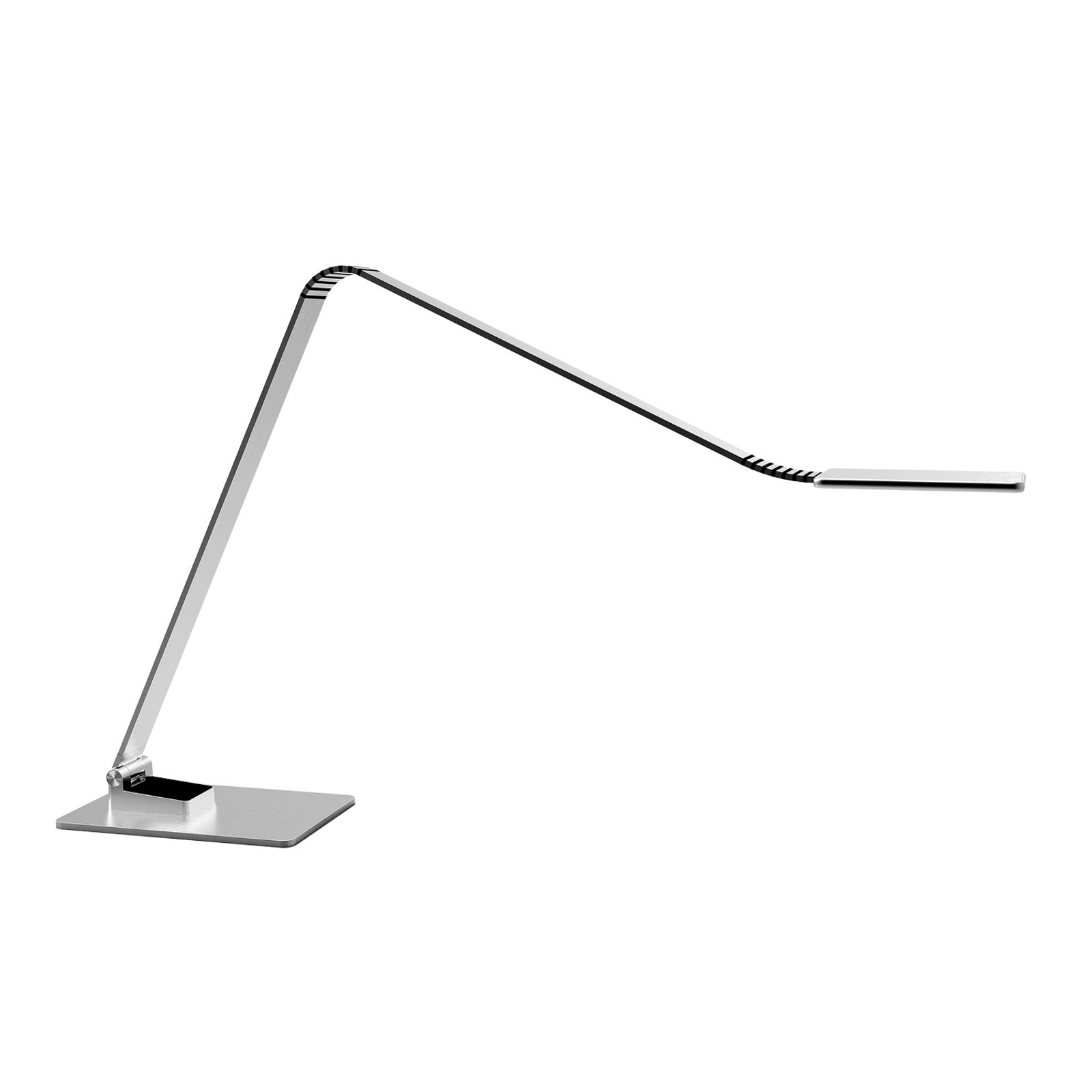 TRAE Muse 2 LED-työpöytälamppu, 4 000 K alumiini