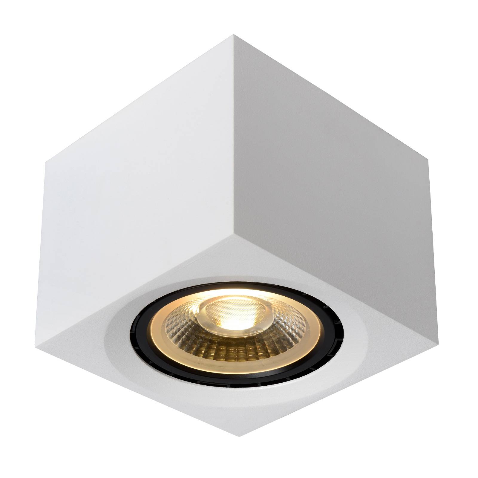 LED-kattokohdevalo Fedler, kulmikas, valkoinen