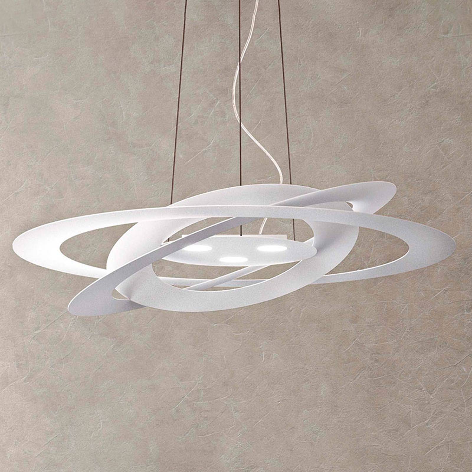 LED-riippuvalaisin Afelio, valkoinen