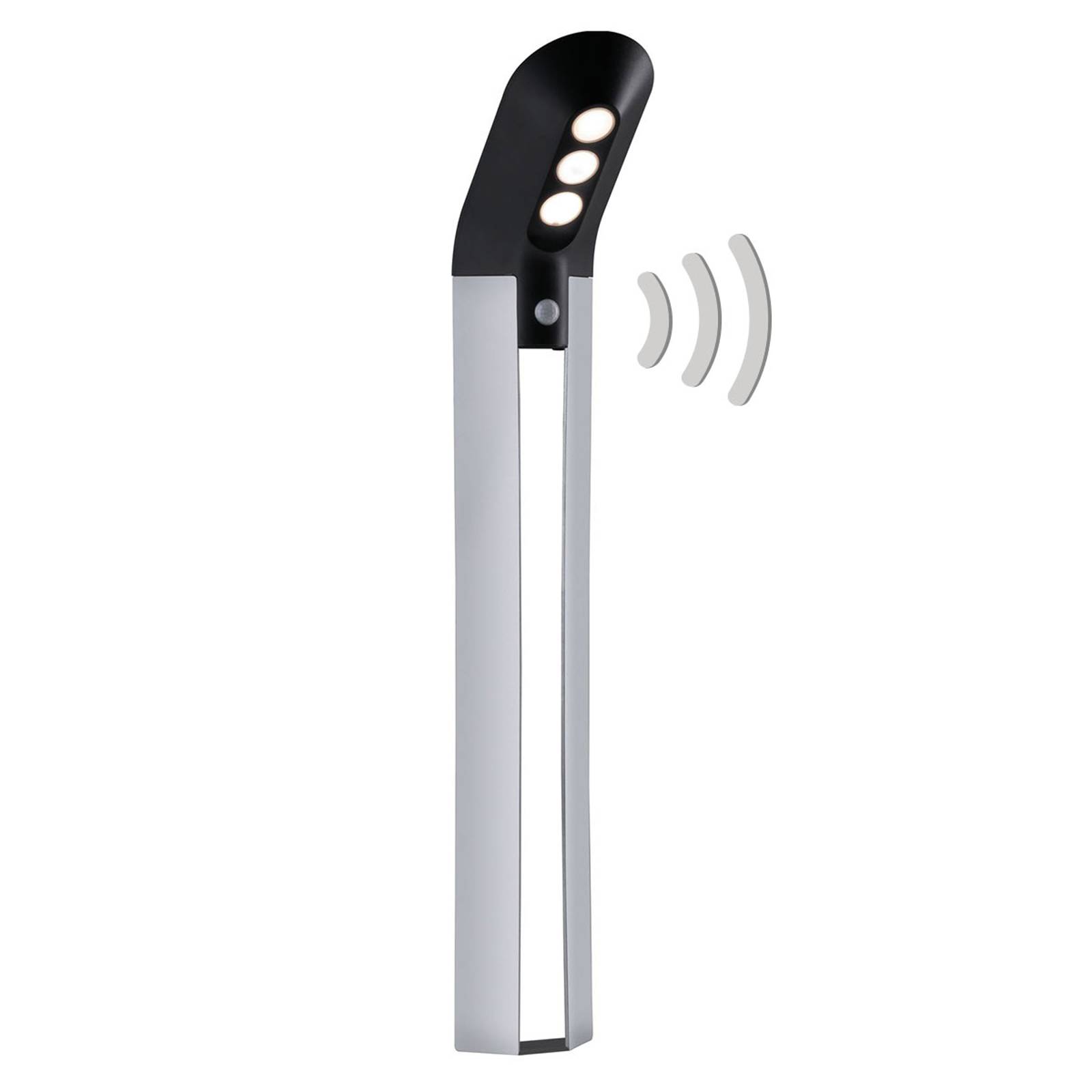 Paulmann LED-pylväslamppu Soley, antrasitti