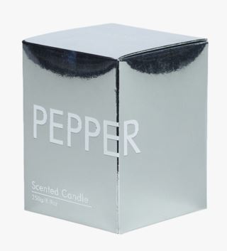 M & Sense Spice tuoksukynttilä hopea