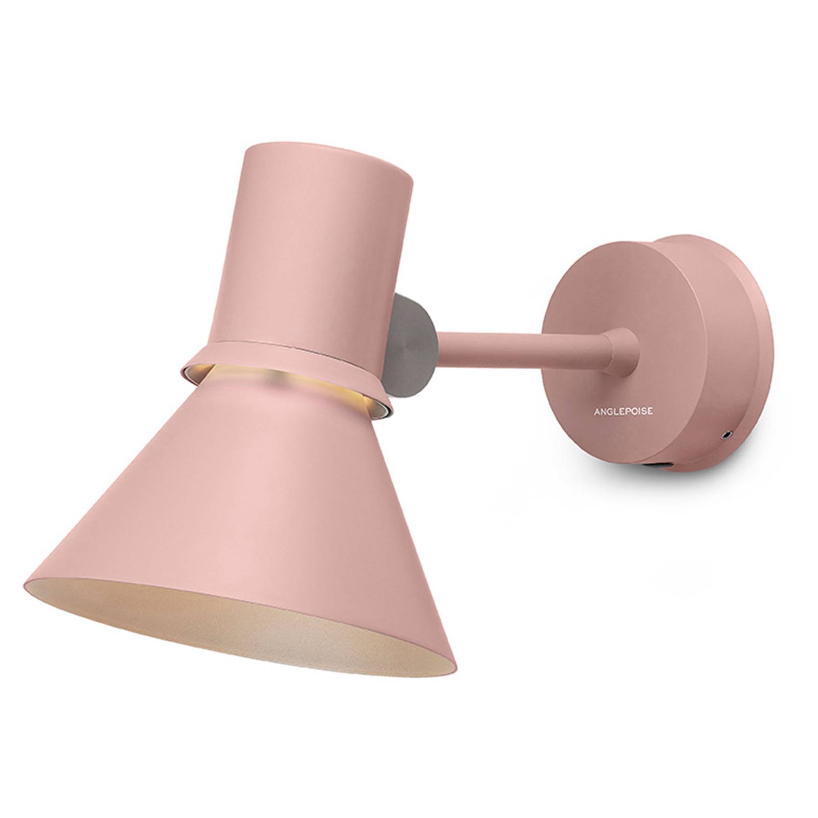 Anglepoise Type 80 W1 -seinälamppu vaaleanpunainen