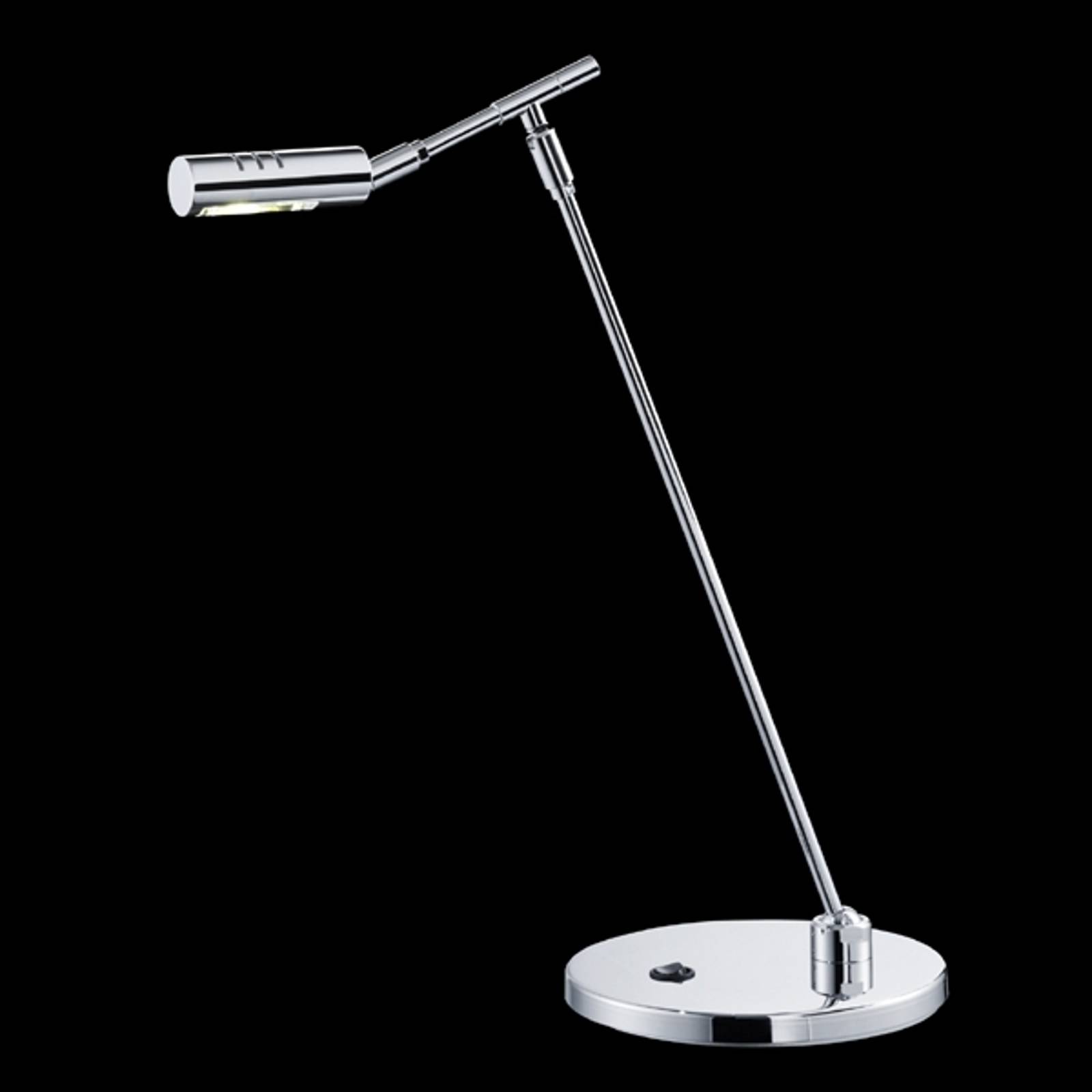 LED-pöytävalaisin Senos, kromi