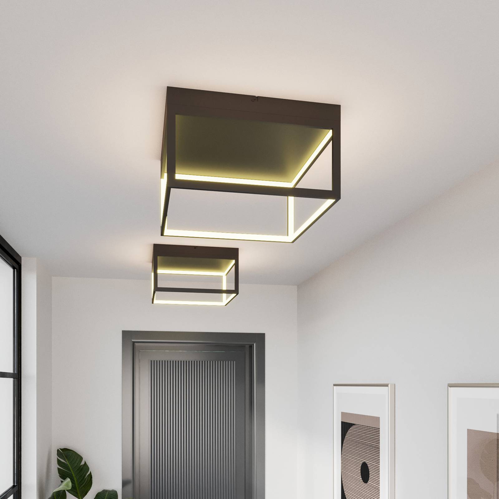 Lucande Byrana -LED-kattovalaisin