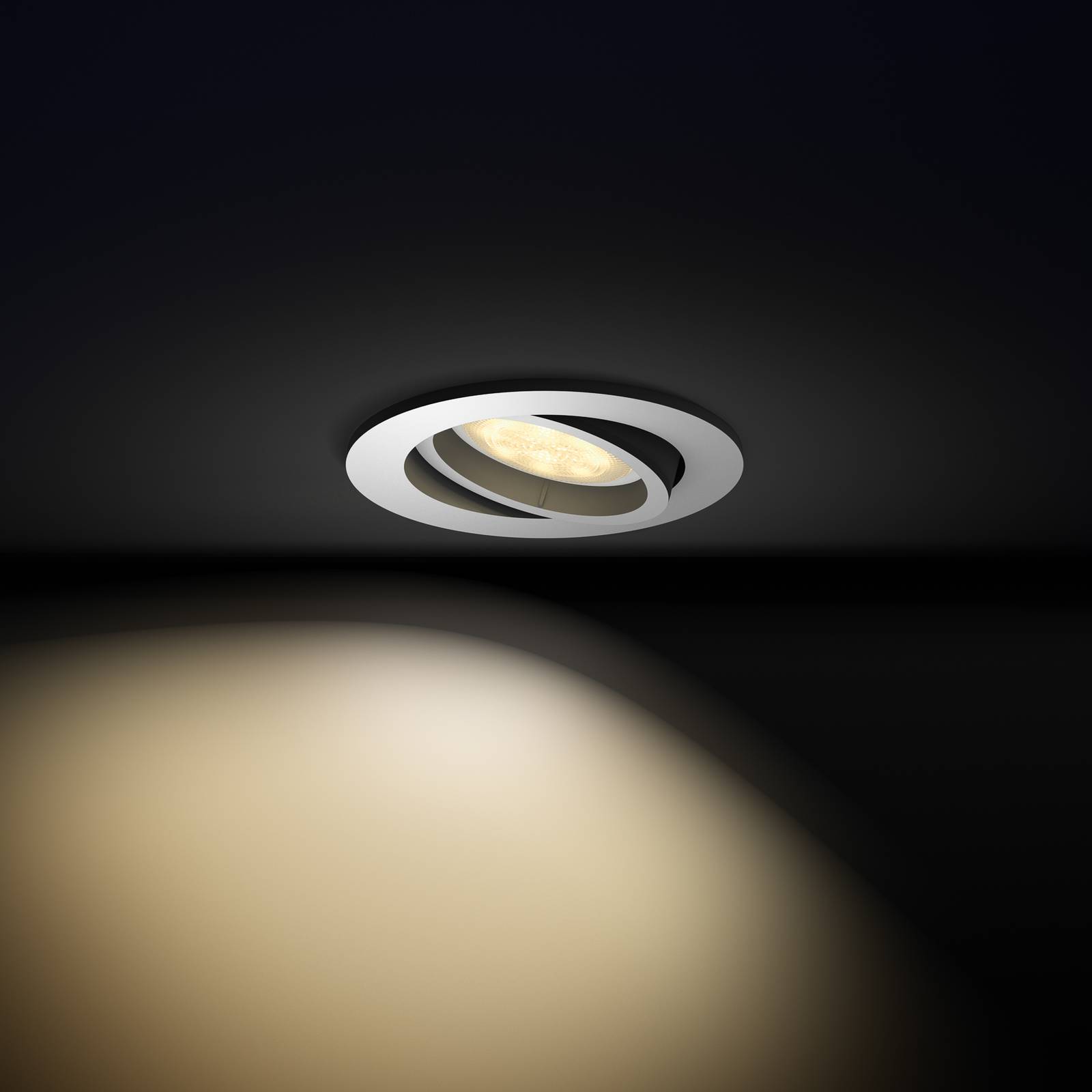 Philips Hue Milliskin spotti pyöreä, valkoinen