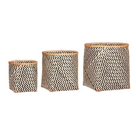 Nature bamboo Kori 3 kpl