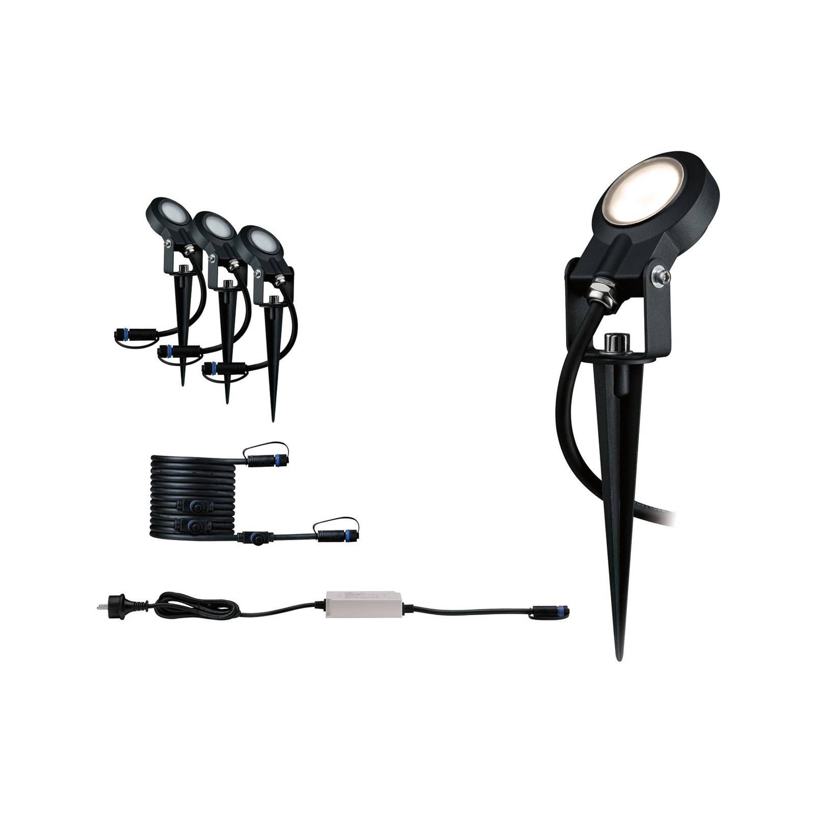 Paulmann Plug & Shine Sting 3 000 K 3 kpl perusosa