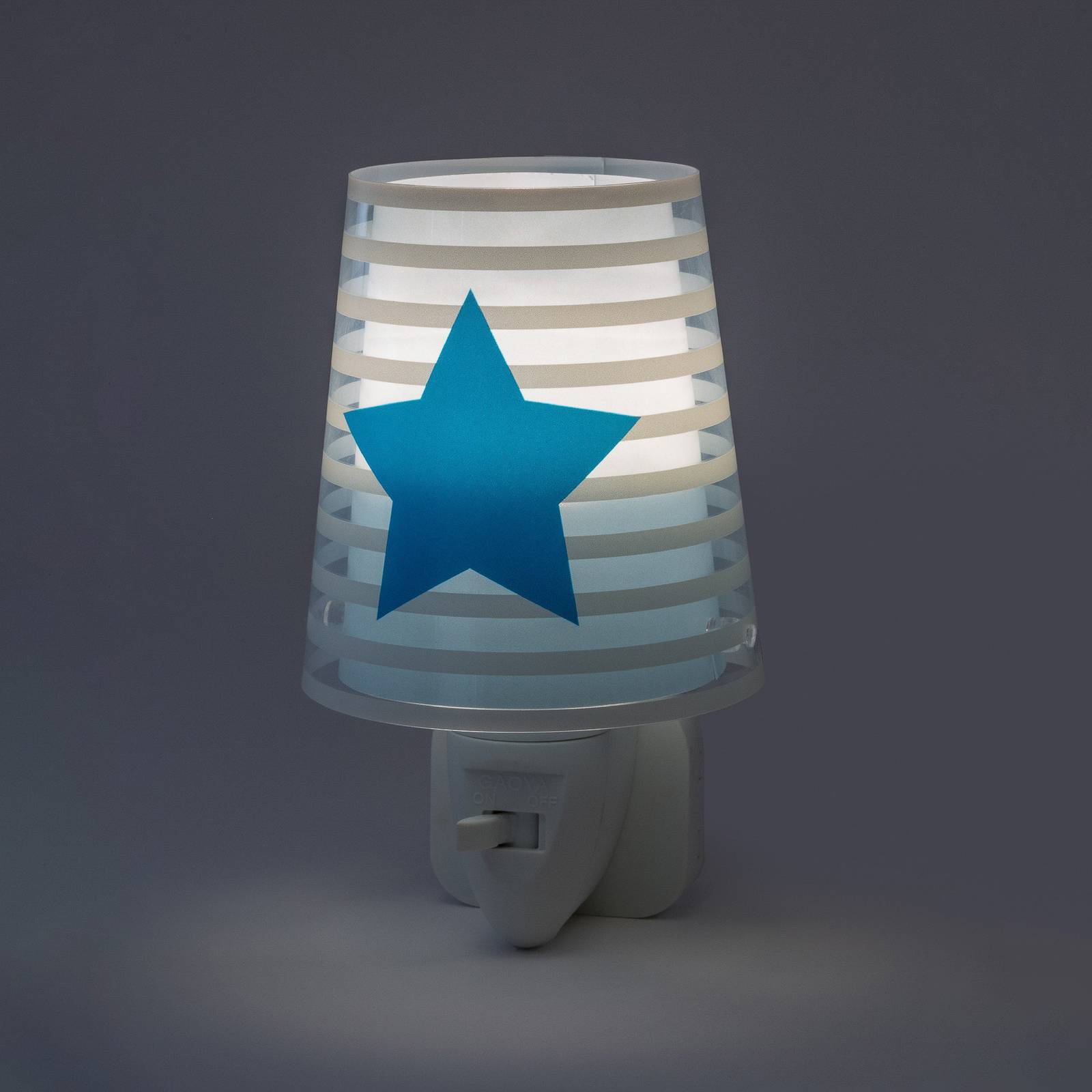 Lasten LED-yövalo Light Feeling, sininen