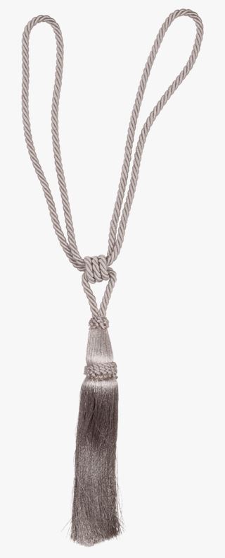 Tassel verhotamppi tupsulla vaaleanharmaa