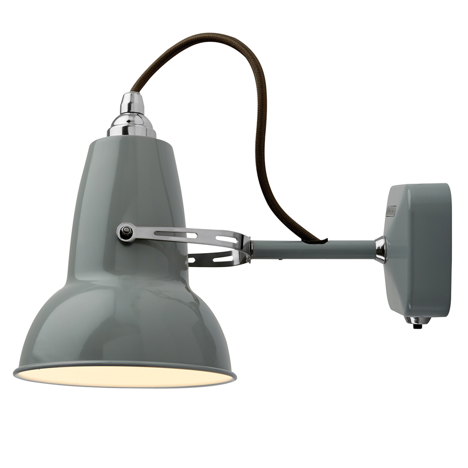Anglepoise Original 1227 Mini -seinälamppu harmaa