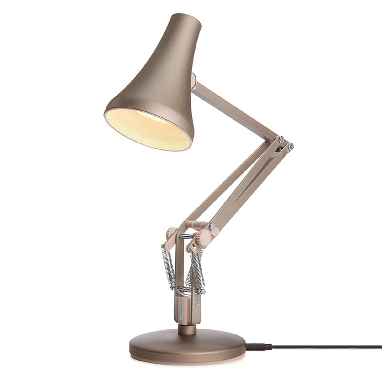 Anglepoise 90 Mini Mini -LED-pöytälamppu hopea