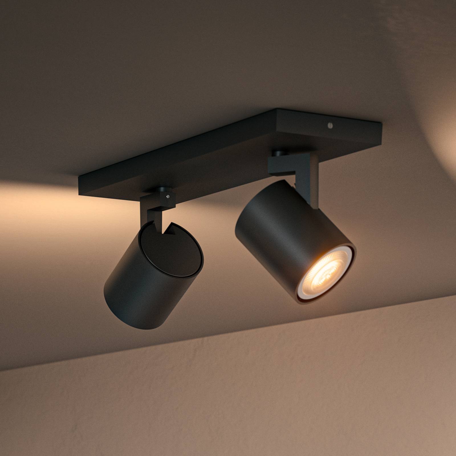 Philips Hue Runner 2 spottia musta