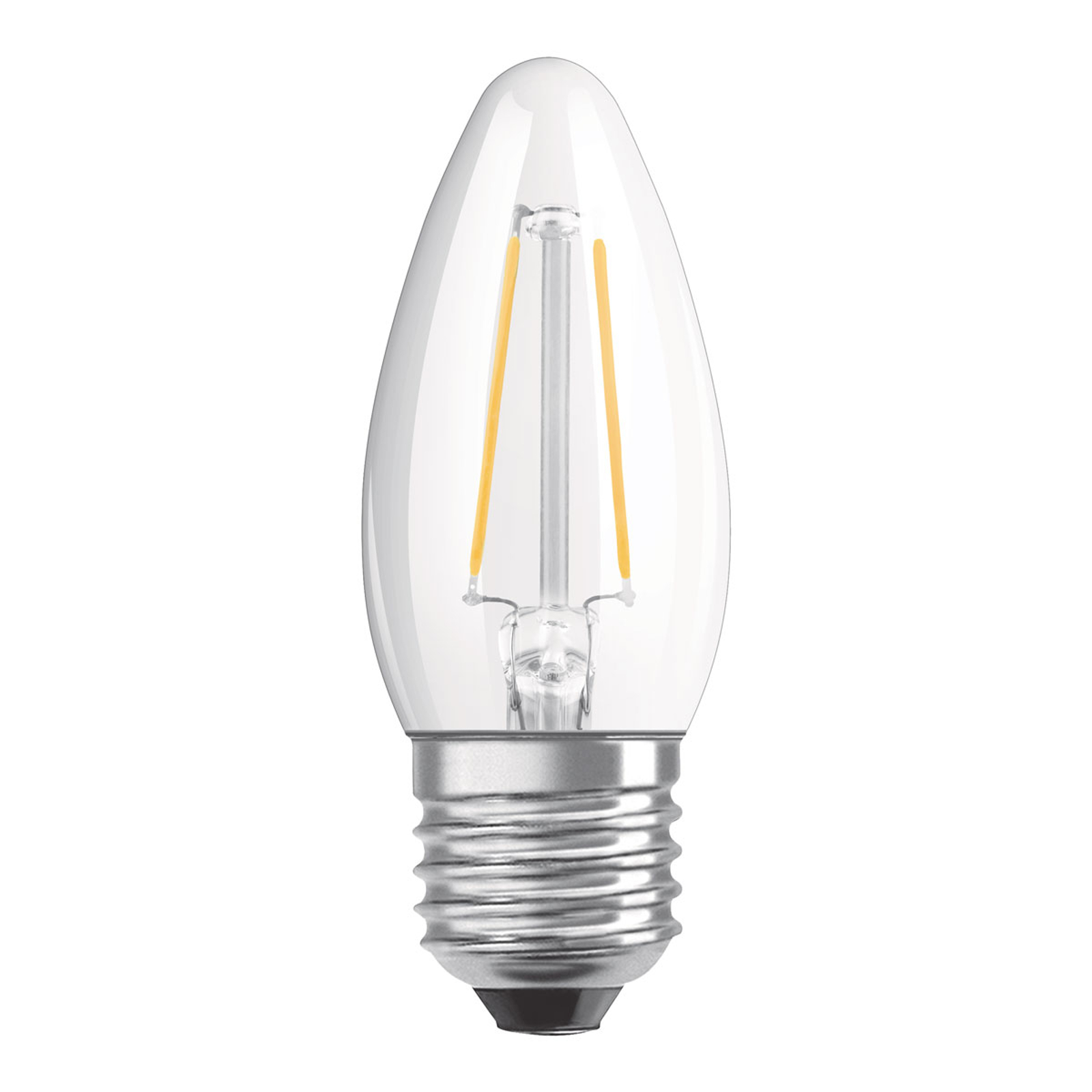 OSRAM-LED-kynttilälamppu E27 5W himmennettävä