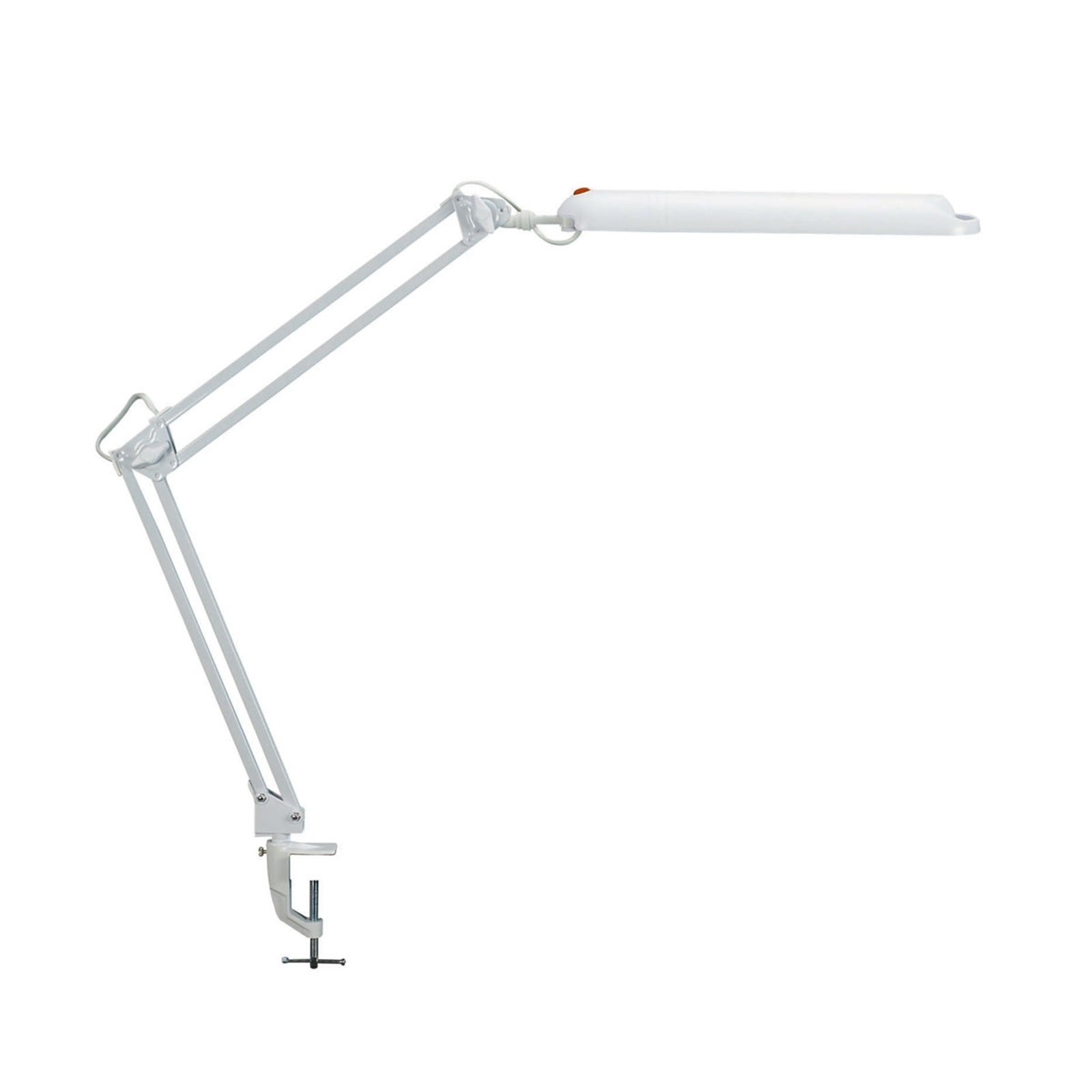 LED-pöytävalaisin Atlantic, pöytäkiinnike, valk.