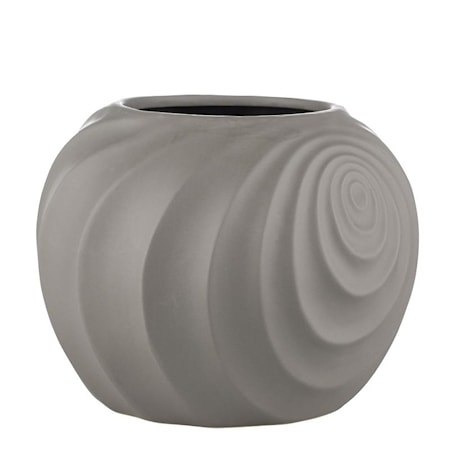 Kukkaruukku Swirl 17,5cm Harmaa