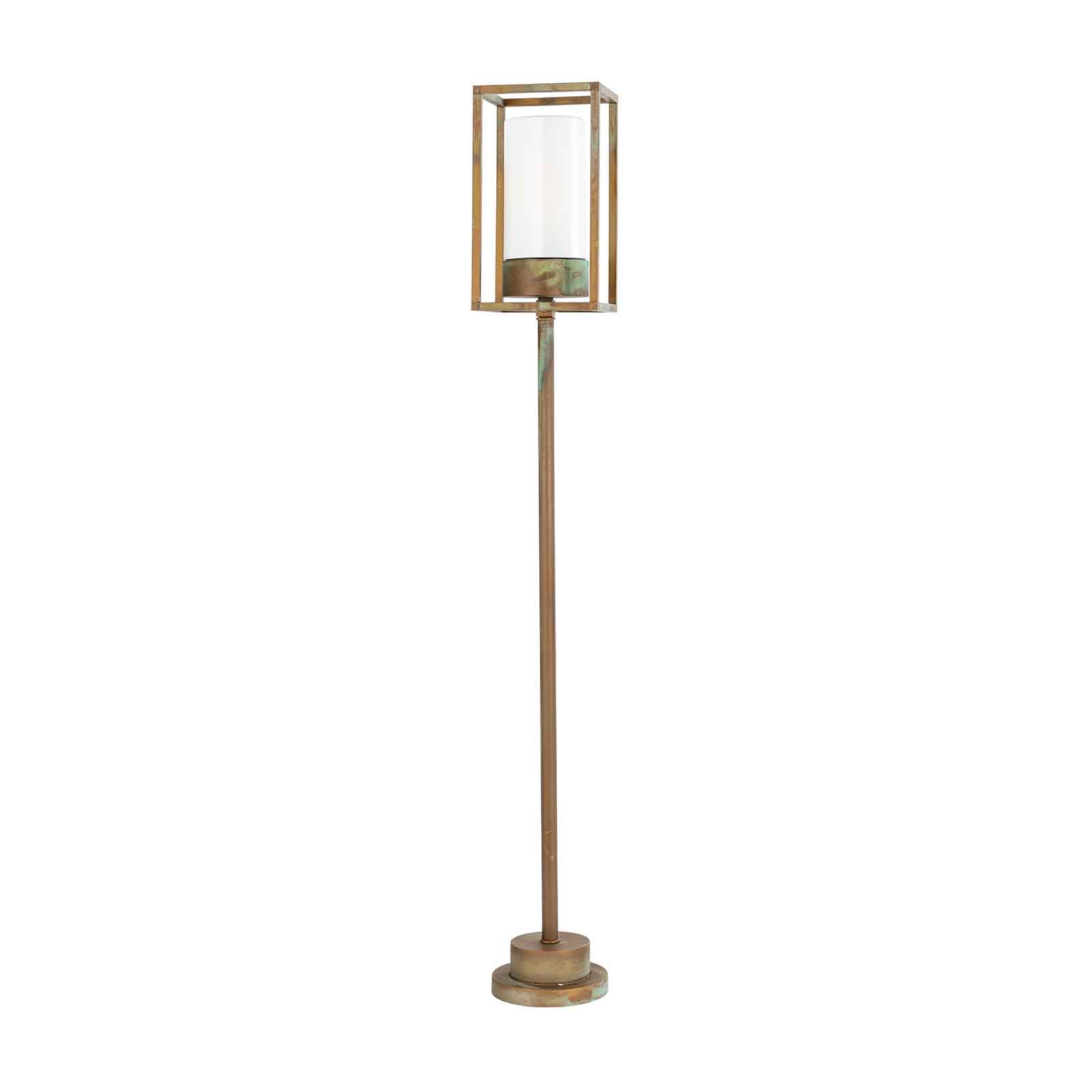 Pylväsvalaisin Cubic³ 3371 antiikkimessinki/opaali